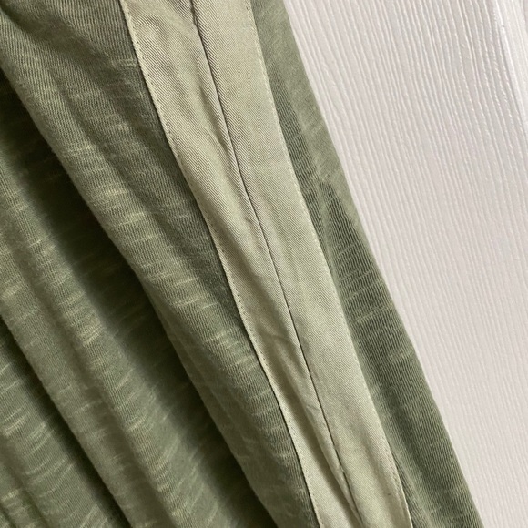 NWT olive tank MAXI from ANTHROPOLOGIE- cute deets - Picture 8 of 13